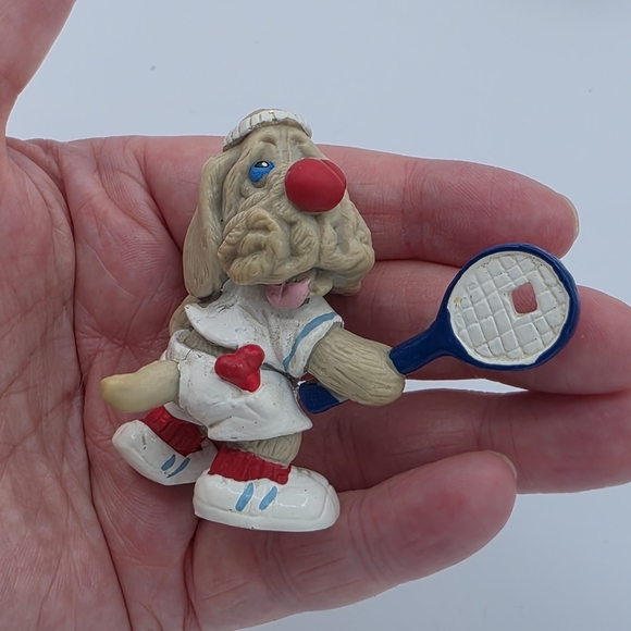 Vintage 1985 Ganz Wrinkles Dog Toy Figures Set - Picture 3 of 13